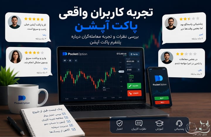 تجربه کاربران واقعی پاکت آپشن